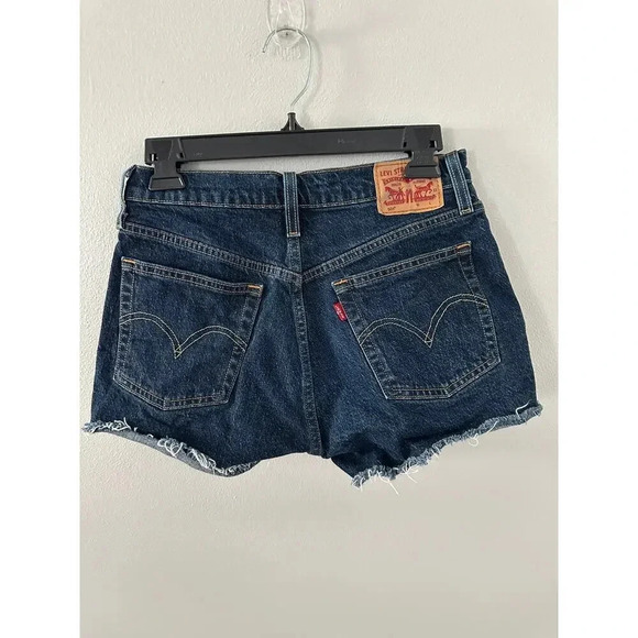 Levis 501 Denim Cut Off Shorts - Picture 2 of 2
